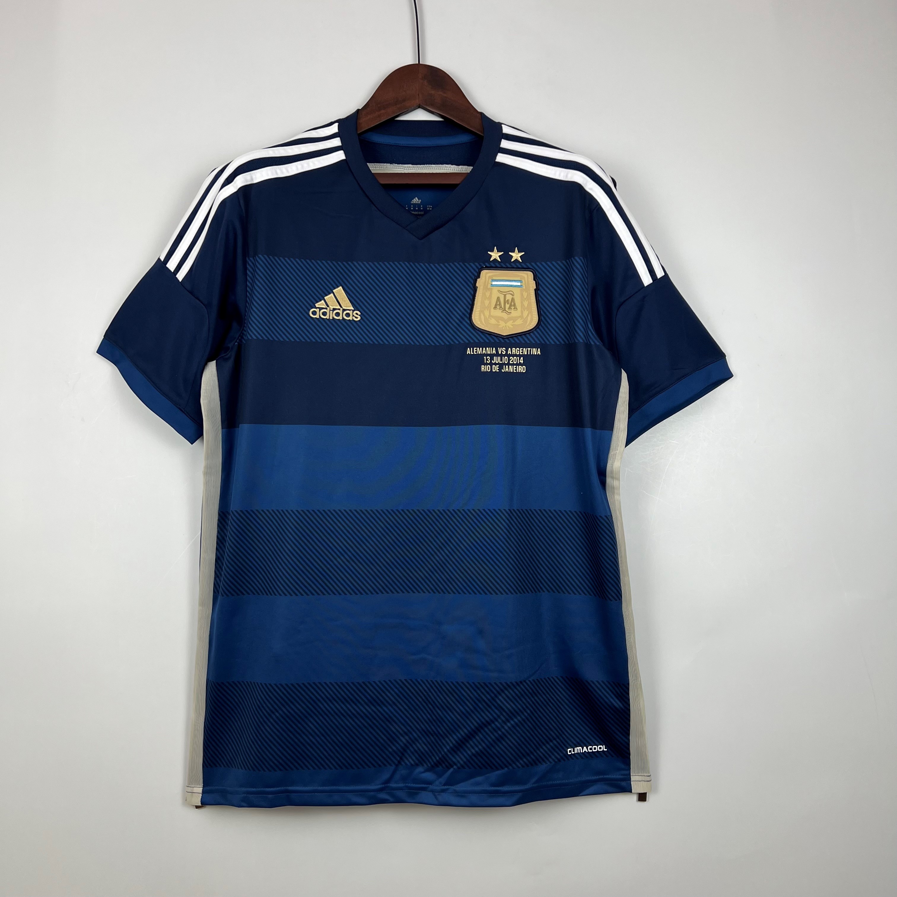 Tailandia Camiseta Argentina Segunda Equipación Retro 2014